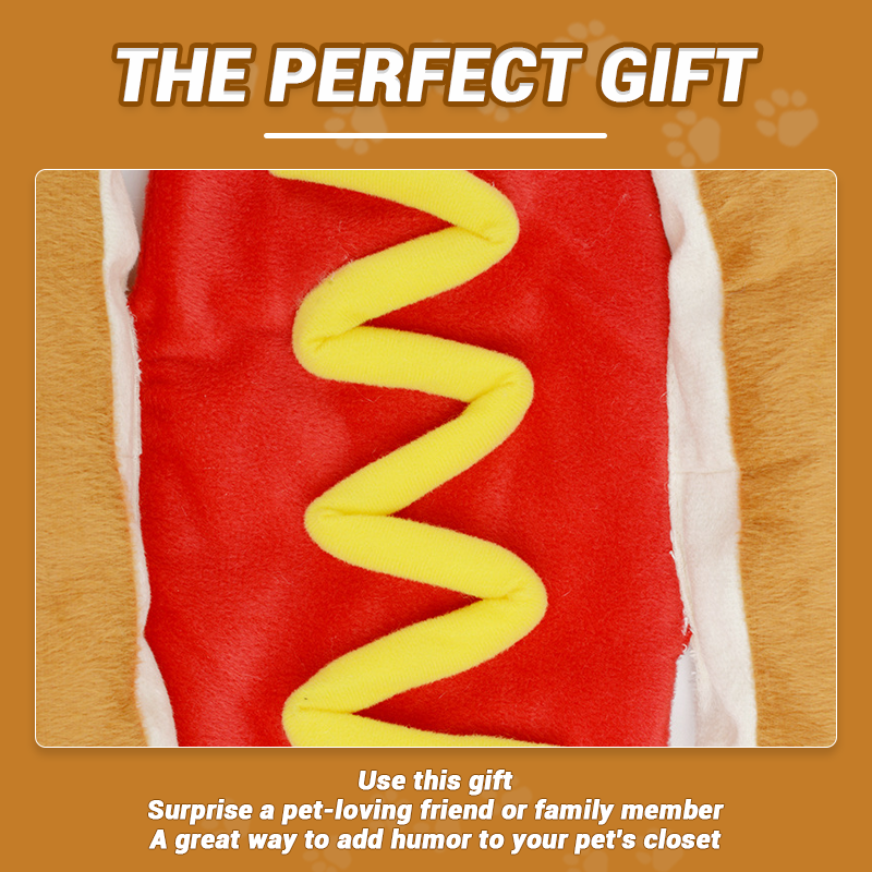 Hot Dog Pet Costume