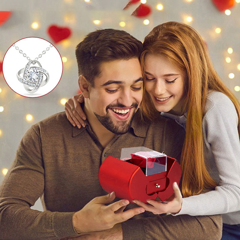 Firkløver Halskjede Feriegave/clavicle chain set