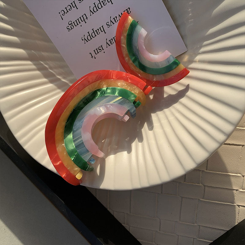 Rainbow Hair Claw🌈