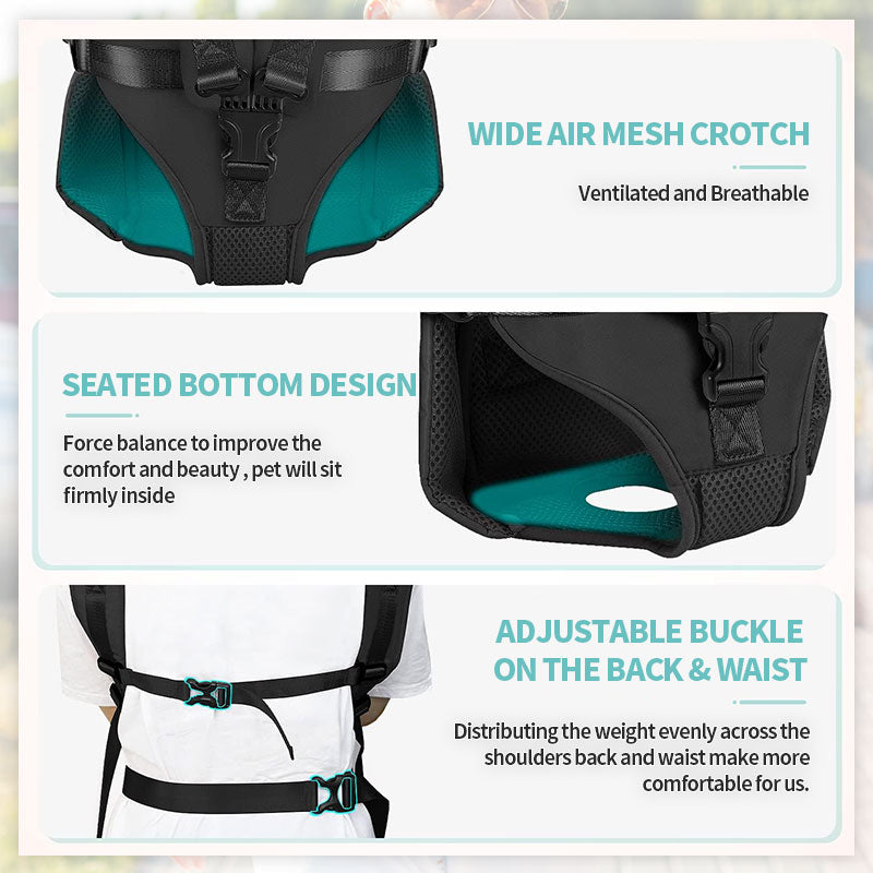 Wrap Pet Chest Backpack