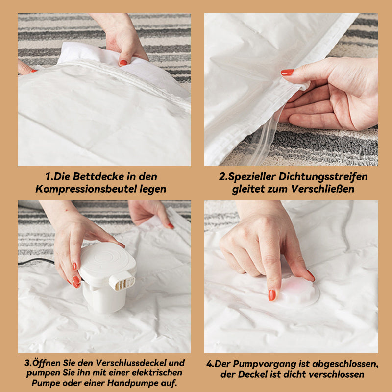 Vakuum-Kompressionsbeutel-Aufbewahrungsbeutel