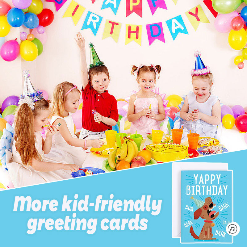 Talking Puppy Greeting Card（2 pcs）