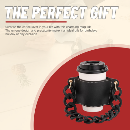 Removable Chain Cup Cover Coffee Cup Cover