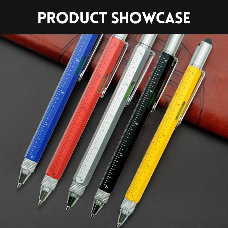 6 In 1 Metal Multifunctional Smart Pen
