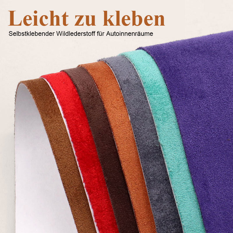 Selbstklebender Wildlederstoff für Autos/Car interior sofa seat cushion self-adhesive suede fabric
