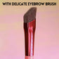 Portable Angled Eyebrow Brush + Eyebrow Cream