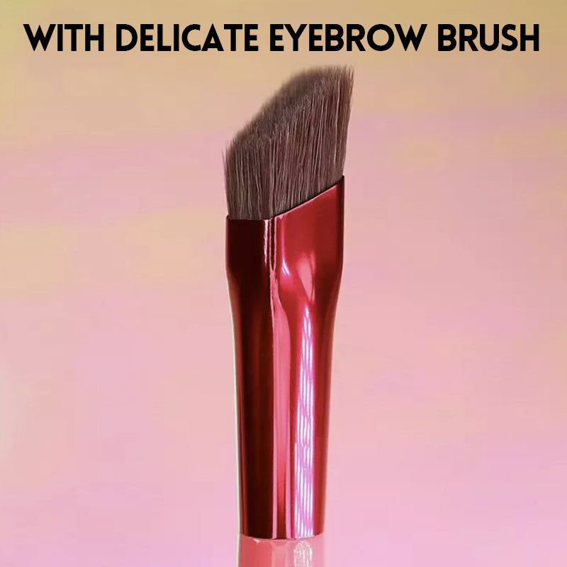 Portable Angled Eyebrow Brush + Eyebrow Cream