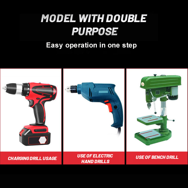 Super Hard Multifunctional Triangular Drill Bit