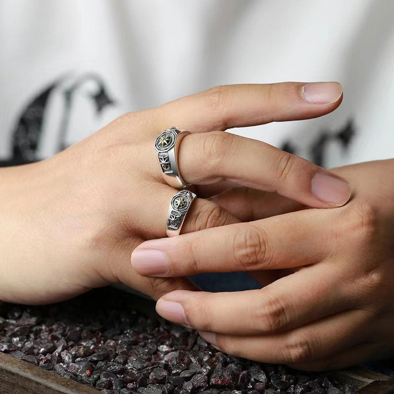 Vintage Astral Cyberpunk Ring（2 Pcs）