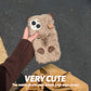 Plush Cute Capybara Phone Case 📱🦙