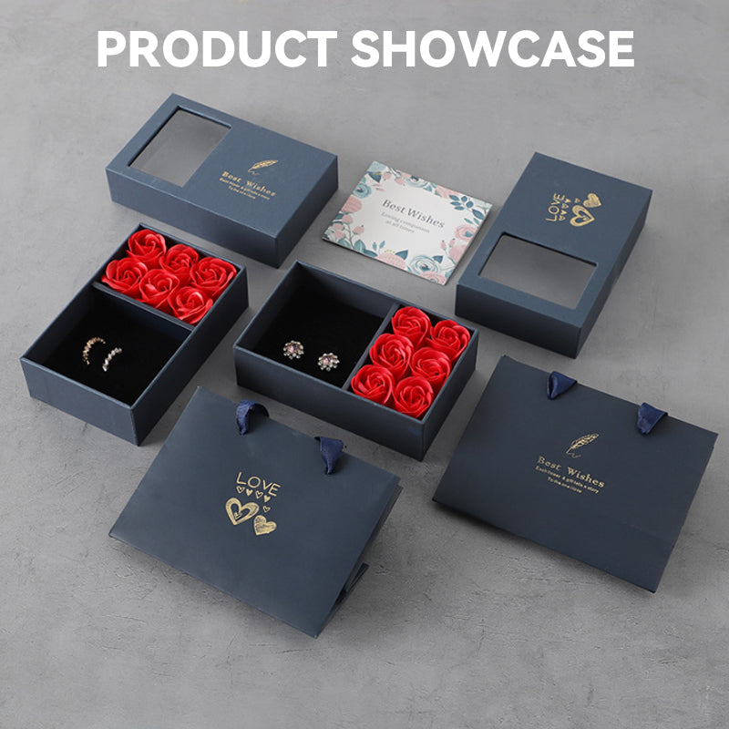 Six Roses Jewelry Box