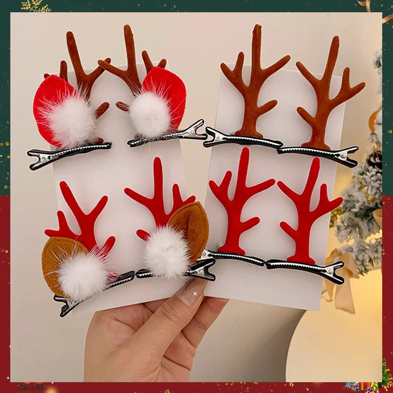 Christmas Antler Hair Clip
