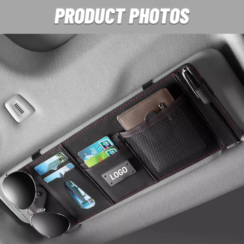 Car Sun Visor Storage Bag