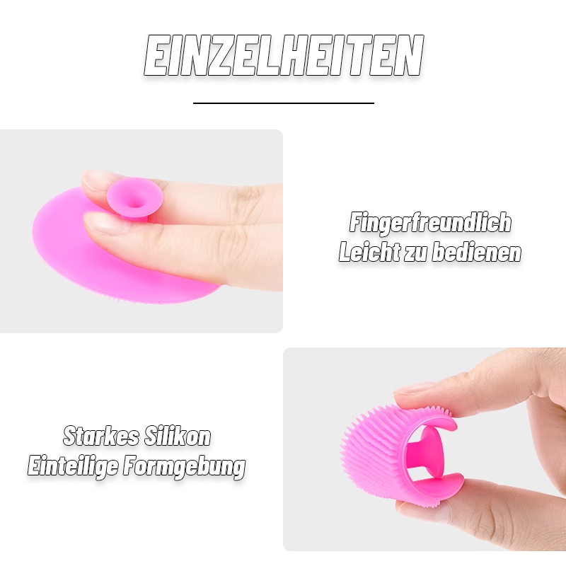 Baby-Shampoo-Bürste aus Silikon/baby shampoo brush