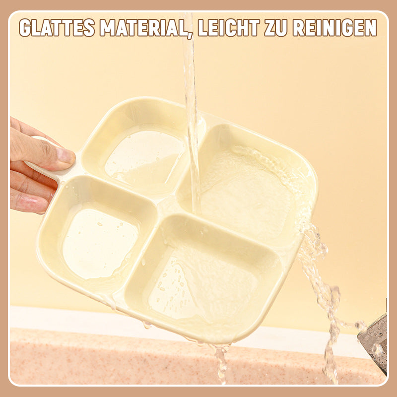 Mehrzweck-Zutatentablett mit vier Fächern für die Küche/Multi-purpose food preparation tray