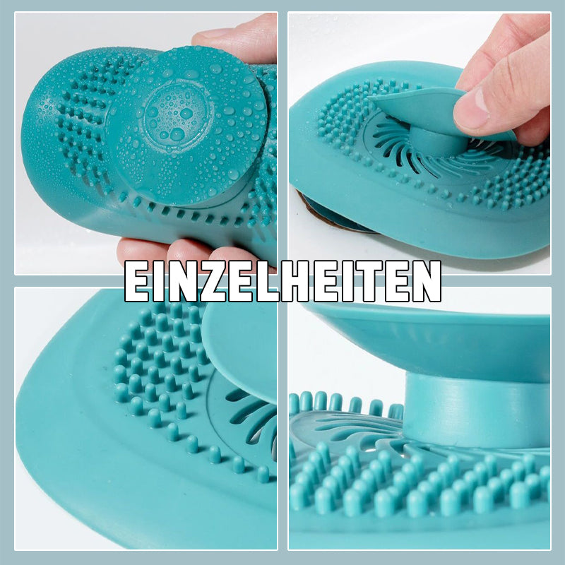 Geruchssicherer Leckstopfen mit Druckverschluss/Press the floor drain to prevent clogging