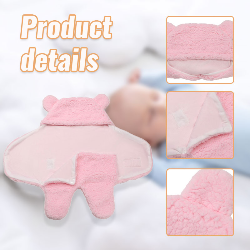 Baby Plush Blanket Sleeping Bag