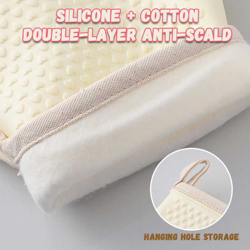 Anti-Slip Thickened Silicone Anti-Scald Gloves