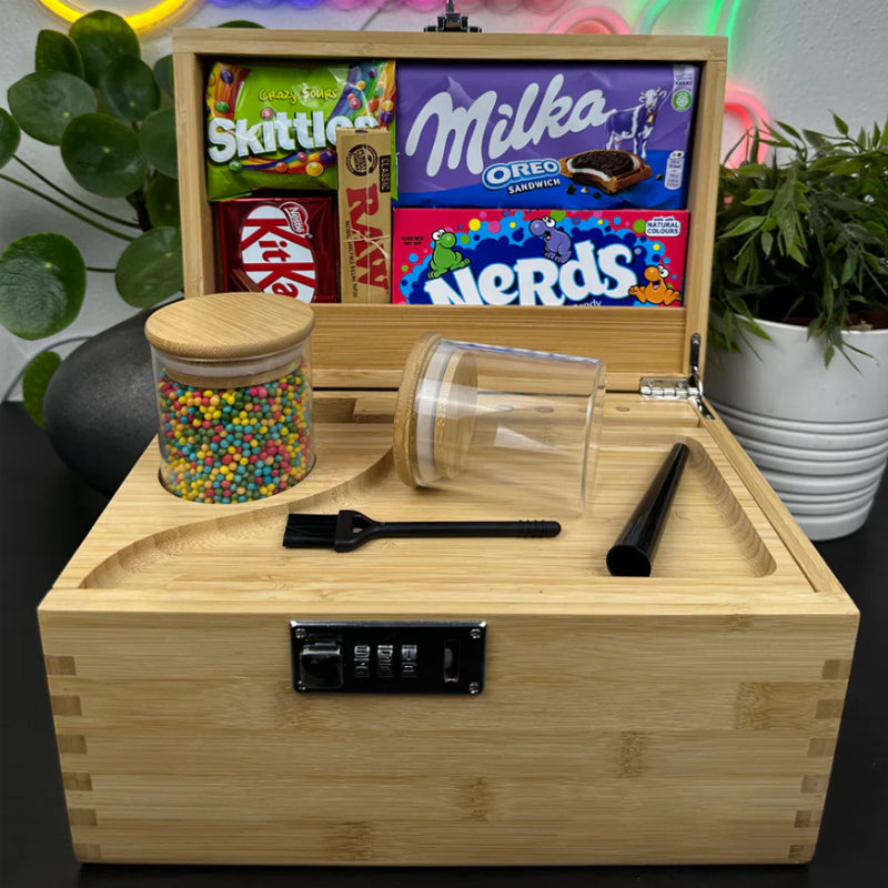 Holz-Desktop-Aufbewahrungsbox, Schmuckschatulle/Wooden desktop storage box