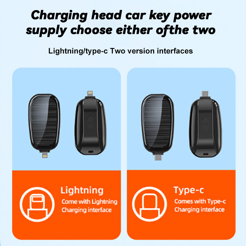 Mini Emergency Solar Power Bank