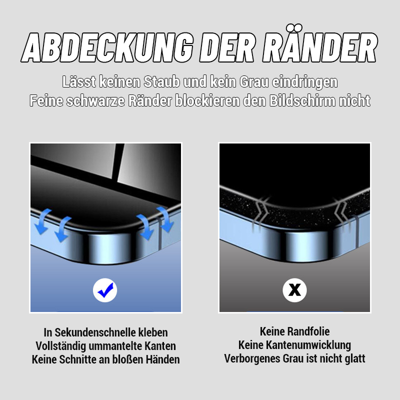 Ein-Klick-Staubschutz und Blickschutzfolie (2 Stück)/One-touch dust-proof privacy film (2 pieces)