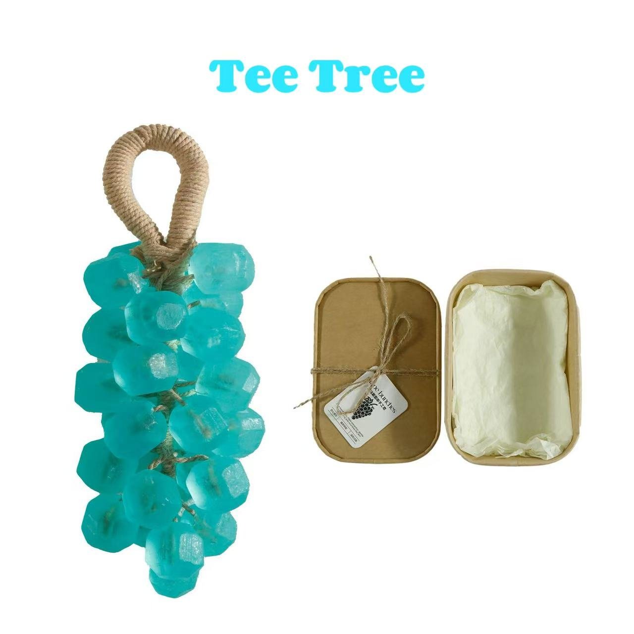 🔥Christmas Sale-Only $11/Each🔥Personalized Original Handmade Crystal Grape Soap Gentle Cleansing Soap  (Single string: 25 pieces)