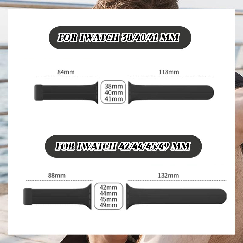 Silicone Magnetic Folding Band For Watch