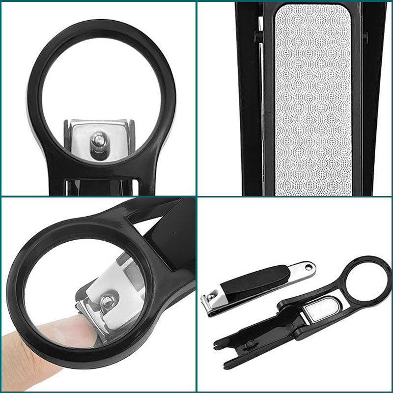Nail Scissors With Magnifying Glass