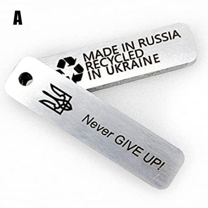 Ukrainian Brutal Military Keychain