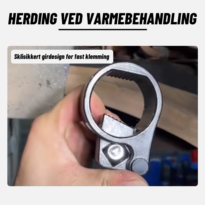 Multifunksjonell Styremaskin Og Rornøkkel/Multifunctional steering gear and rudder stock wrench