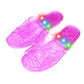Luminous Hollow Transparent Crystal Slippers