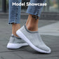 Breathable Mesh Work Slip-on Sneakers