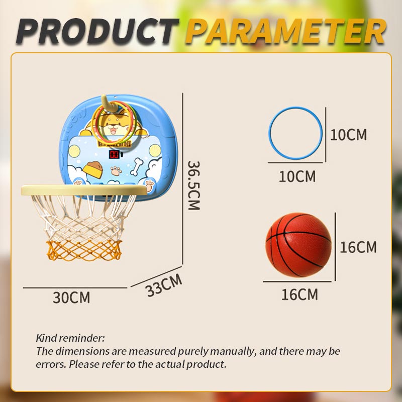 Indoor Hanging Scoring Children'S Basketball Hoop