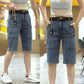 Six Pocket Denim Shorts