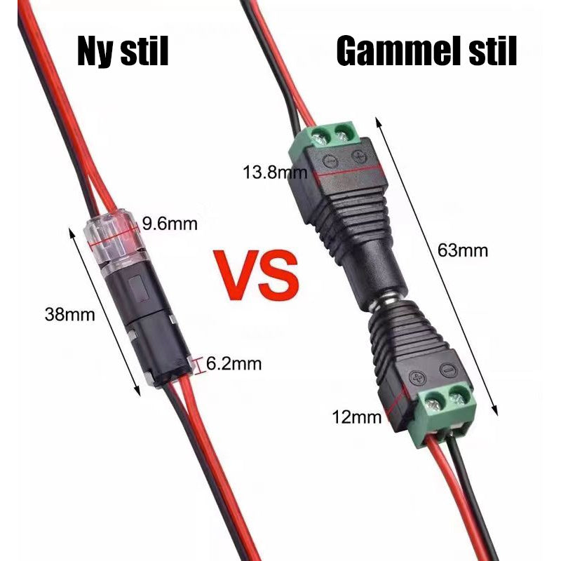 H-Type Wire Strippefri Krympeterminal/H type no stripping crimp terminal