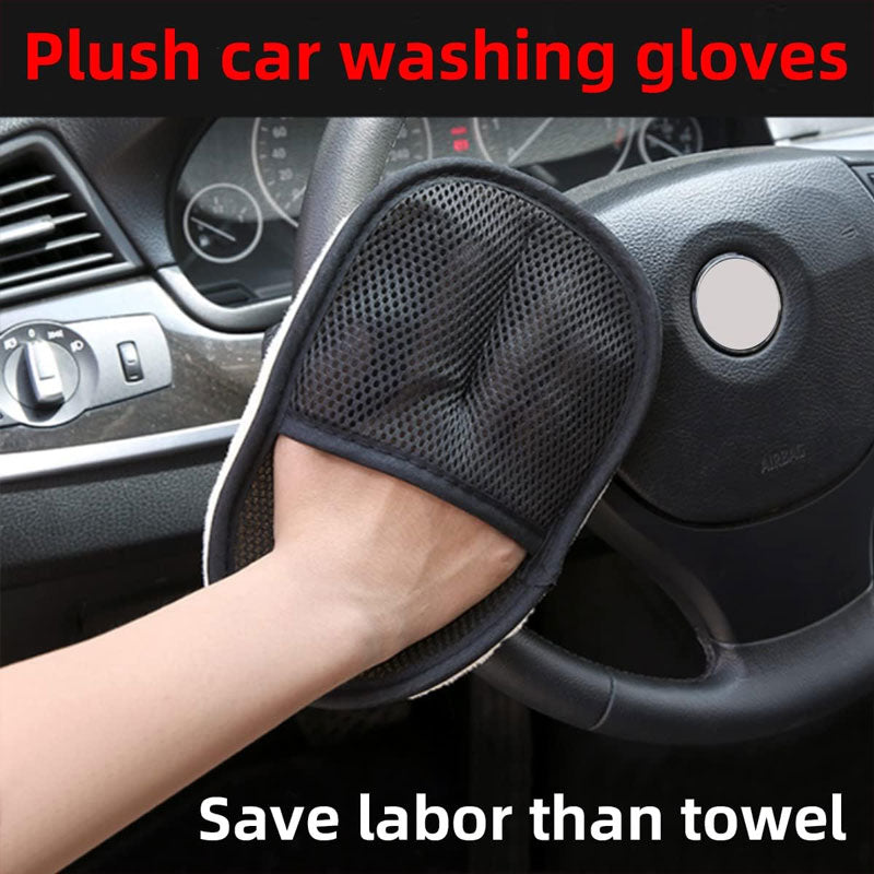 Car Wash Wool Gloves
