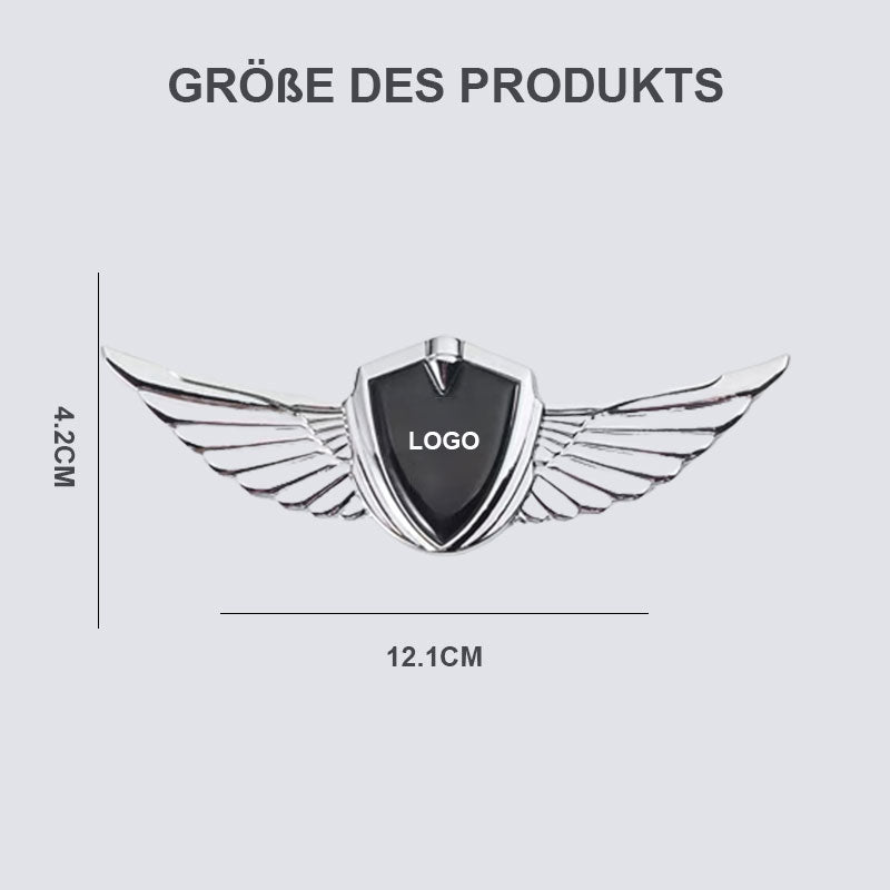 Autoaufkleber mit Flügeln aus Metall🦅（2er-Pack）/Metal wings car stickers 🦅 (pack of 2)