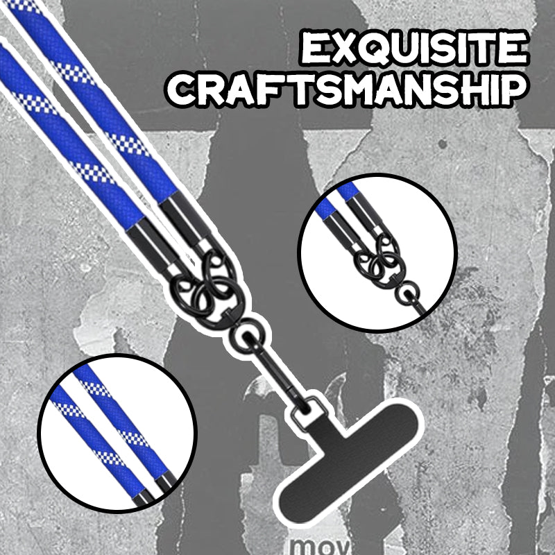 Adjustable Mobile Phone Lanyard With Spacer