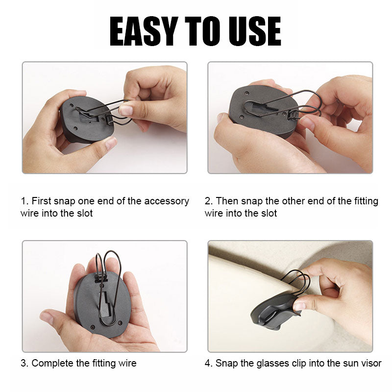 Multifunctional Car Glasses Clip