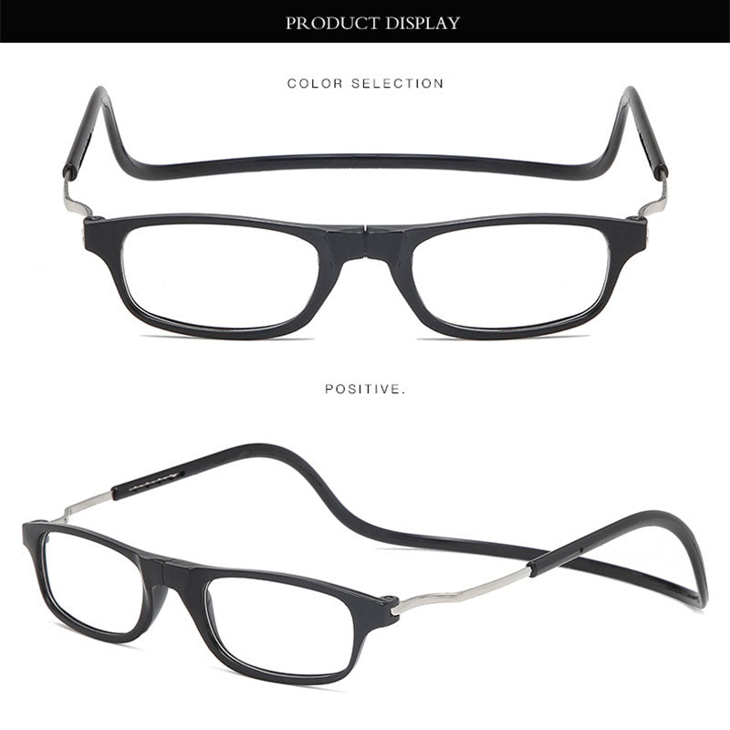 Retractable Magnetic Reading Glasses