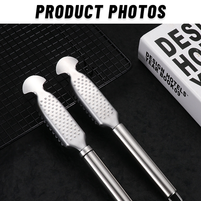 Grind Fish Scales With Ginger