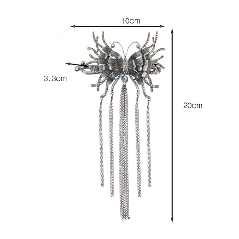 Long Tassel Head Buckle Grab