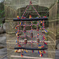 Parrot Log Colorful Rope Climbing Net Swing