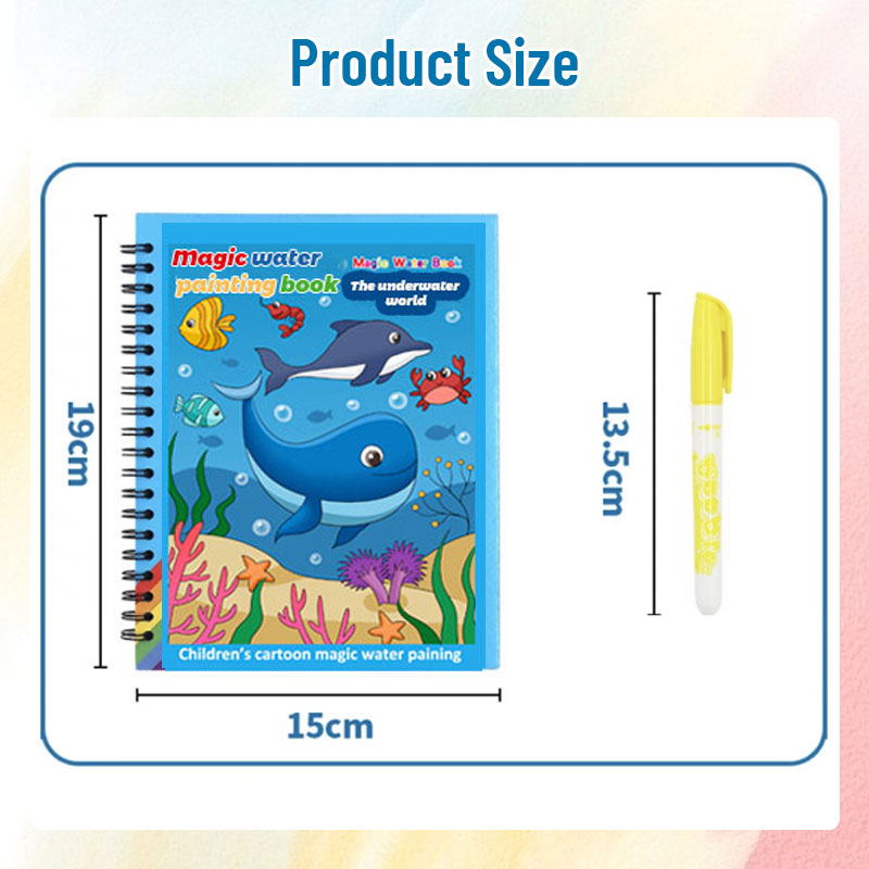 Magical Magic Doodle Water Painting Book