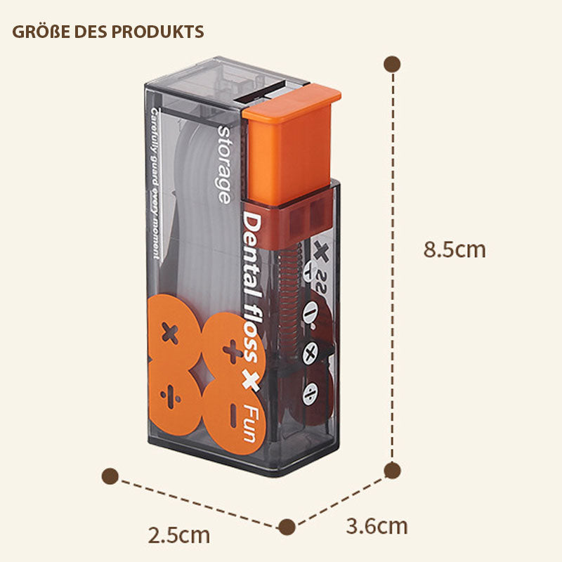 Tragbare automatische Zahnseidebox
