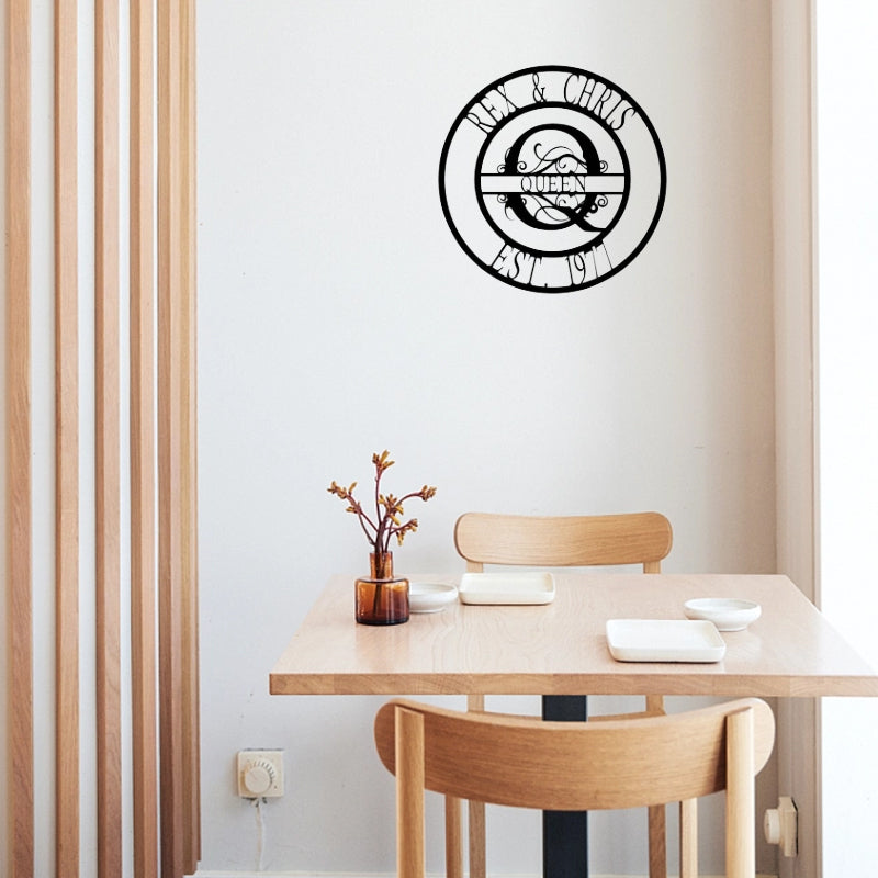 Elaborate Name - Steel Sign