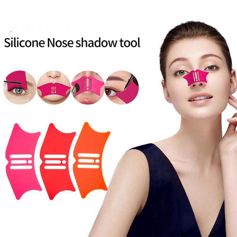 Silicone Eye Makeup Nose Shadow Auxiliary