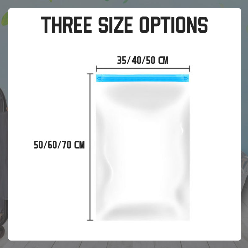 Hand Rolled Vacuum Compression Bag