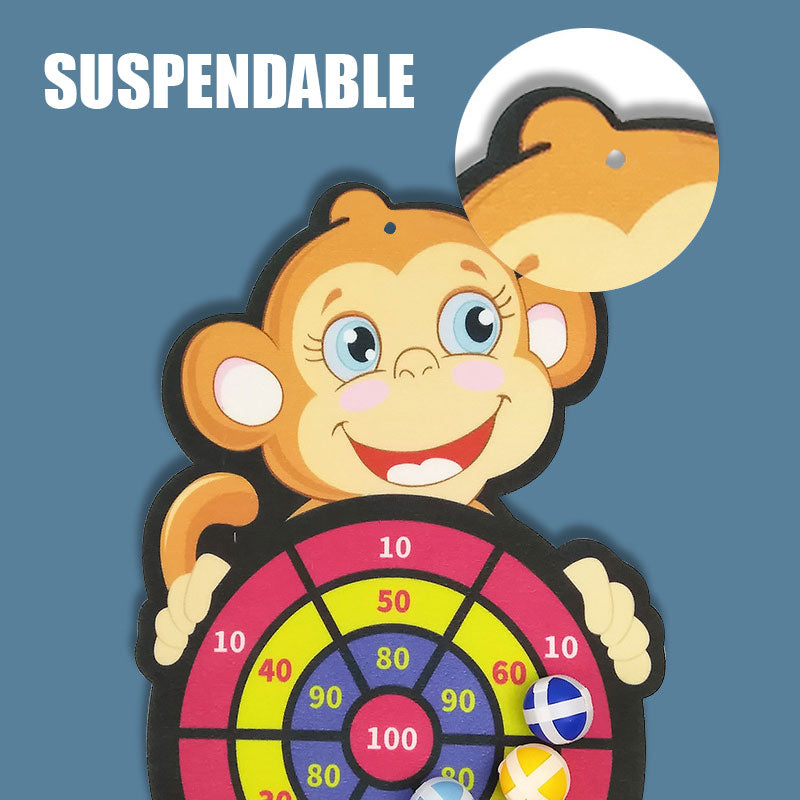 Children'S Dartboard Target Sticky Ball