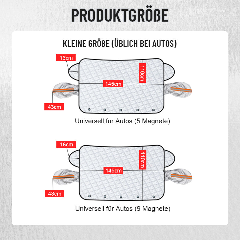 Magnetische Auto-Windschutzscheibenabdeckung/Magnetic car windshield cover